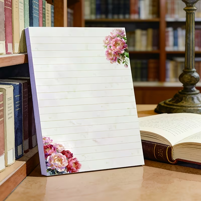 Peony Pocket Notebook: Notes and Records