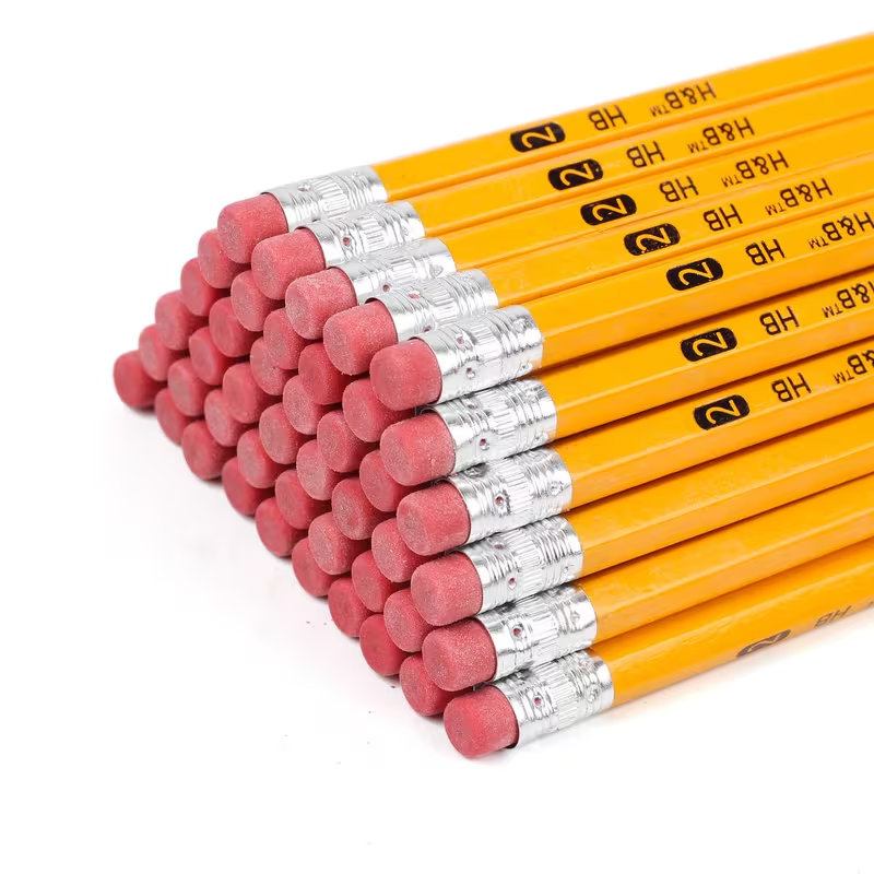 Hexagonal wooden pencil